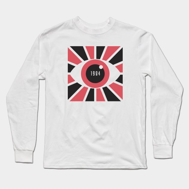 George Orwell 1984 Long Sleeve T-Shirt by ölümprints